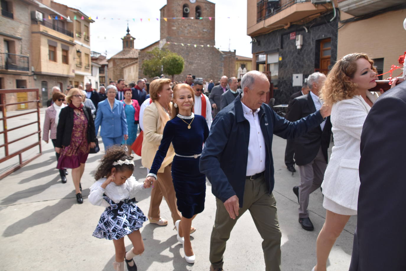 Las imágenes de la procesión de San Pedro mártir