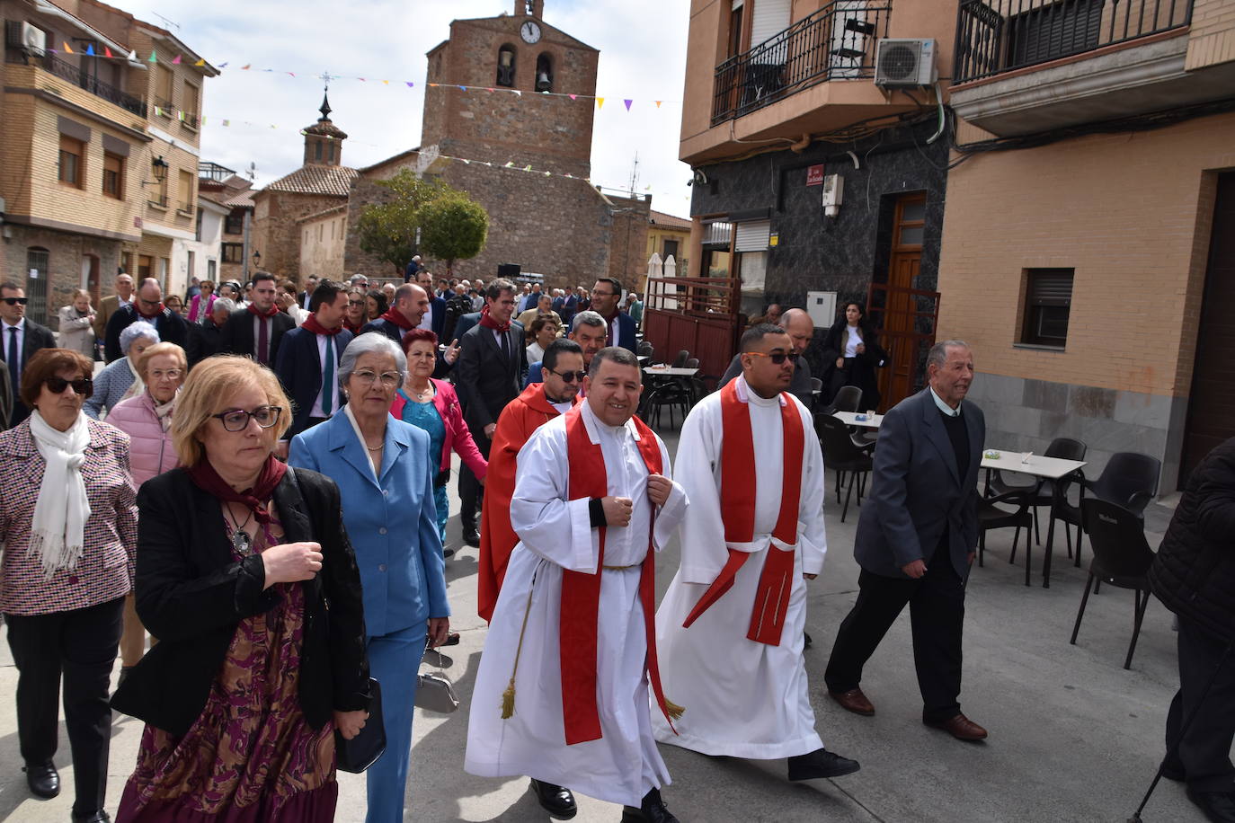 Las imágenes de la procesión de San Pedro mártir