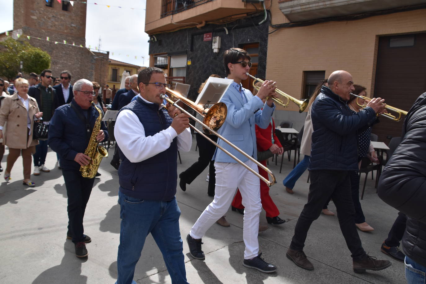 Las imágenes de la procesión de San Pedro mártir