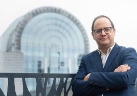 César Luena, en la sede del Europarlamento en Bruselas