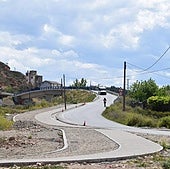 Otro carril bici (en obras) al 13% de pendiente