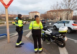 Policías locales en moto en una imagen de archivo.