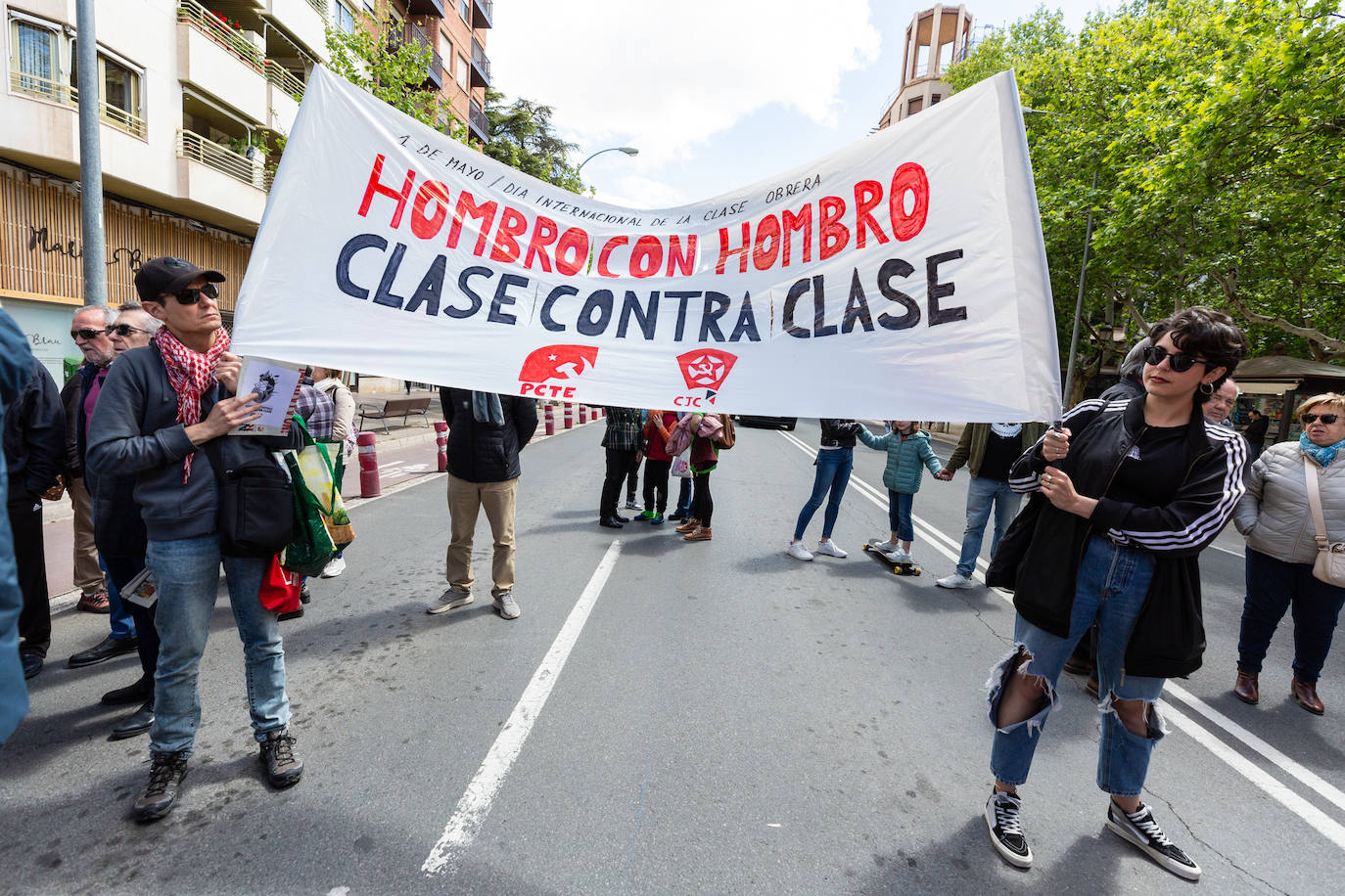 La manifestación del Primero de Mayo, en imágenes