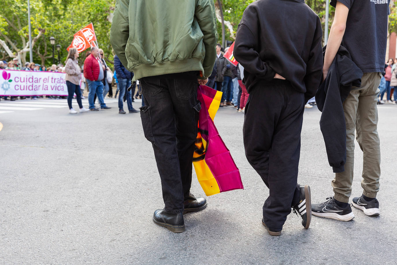 La manifestación del Primero de Mayo, en imágenes