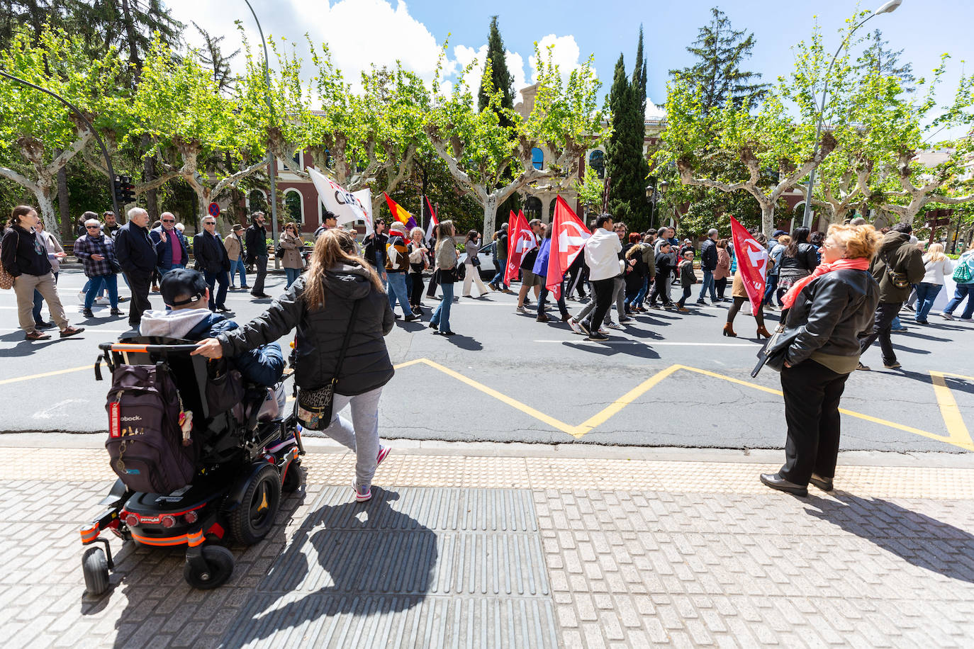 La manifestación del Primero de Mayo, en imágenes