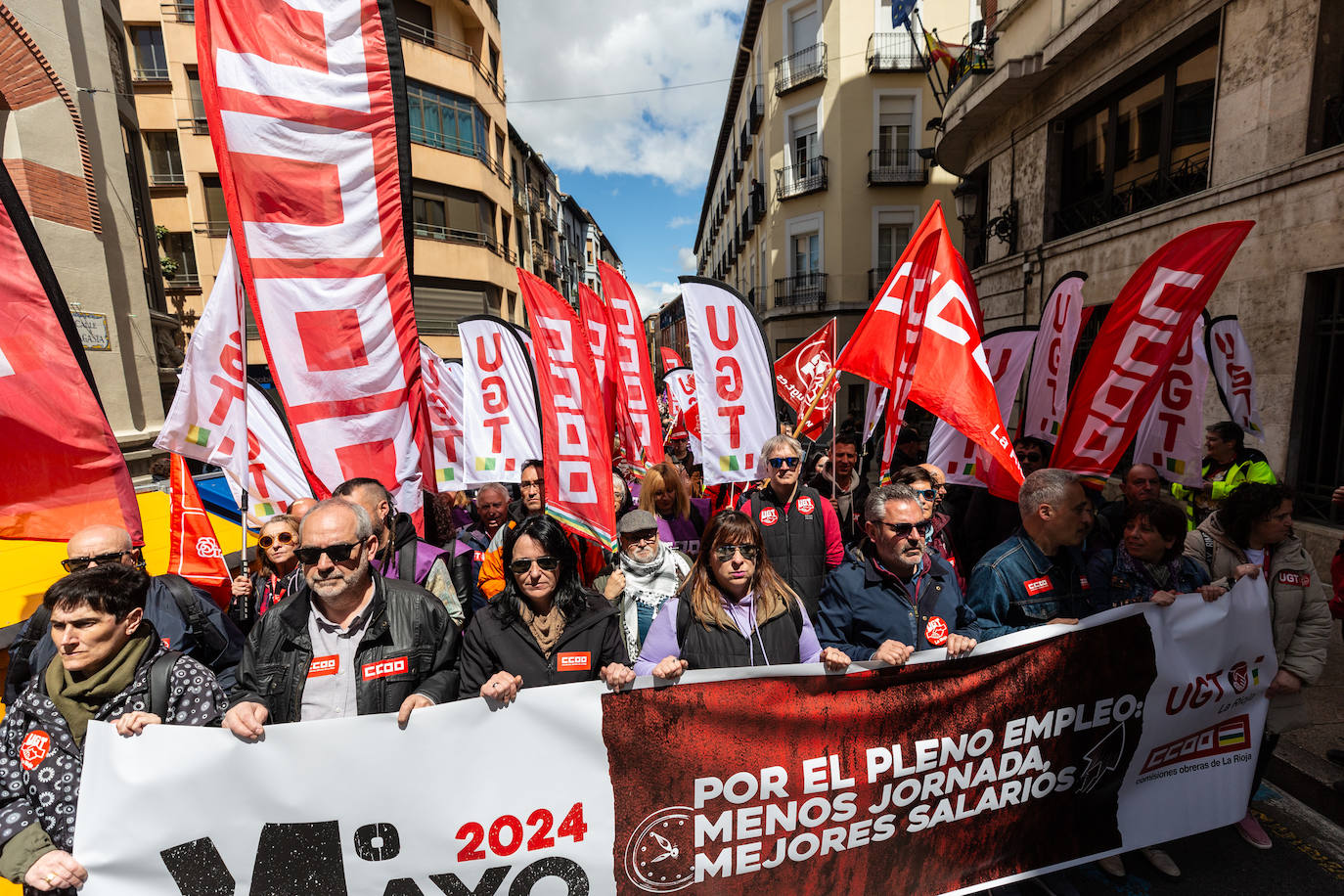 La manifestación del Primero de Mayo, en imágenes