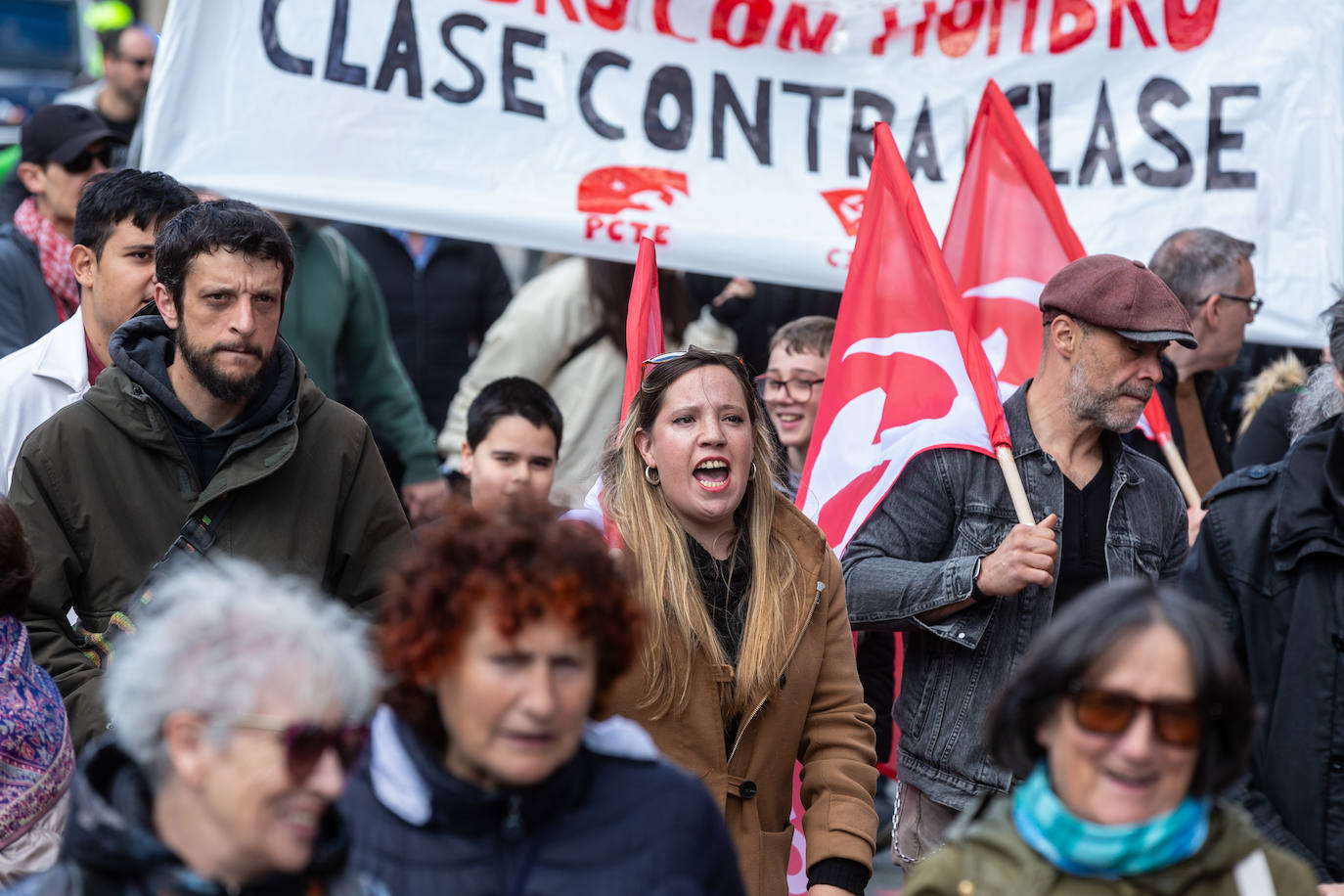 La manifestación del Primero de Mayo, en imágenes