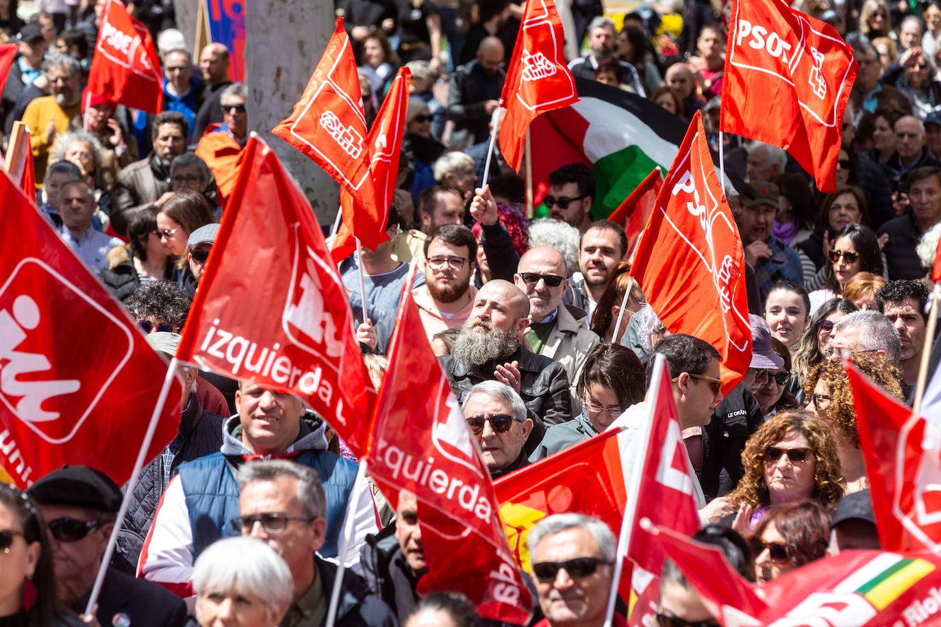 La manifestación del Primero de Mayo, en imágenes