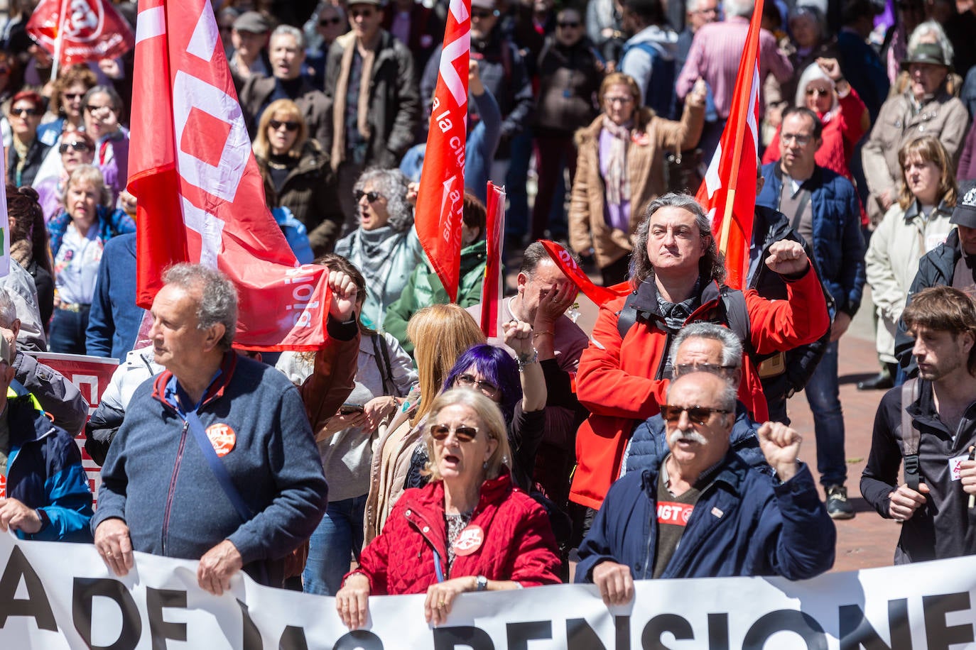 La manifestación del Primero de Mayo, en imágenes