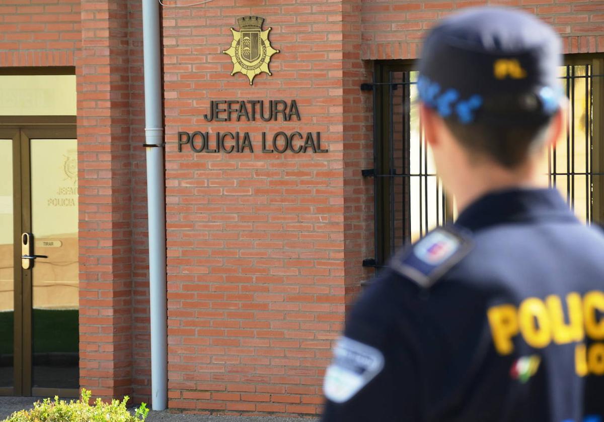 Jefatura de Policía Local de Calahorra en una imagen de archivo.