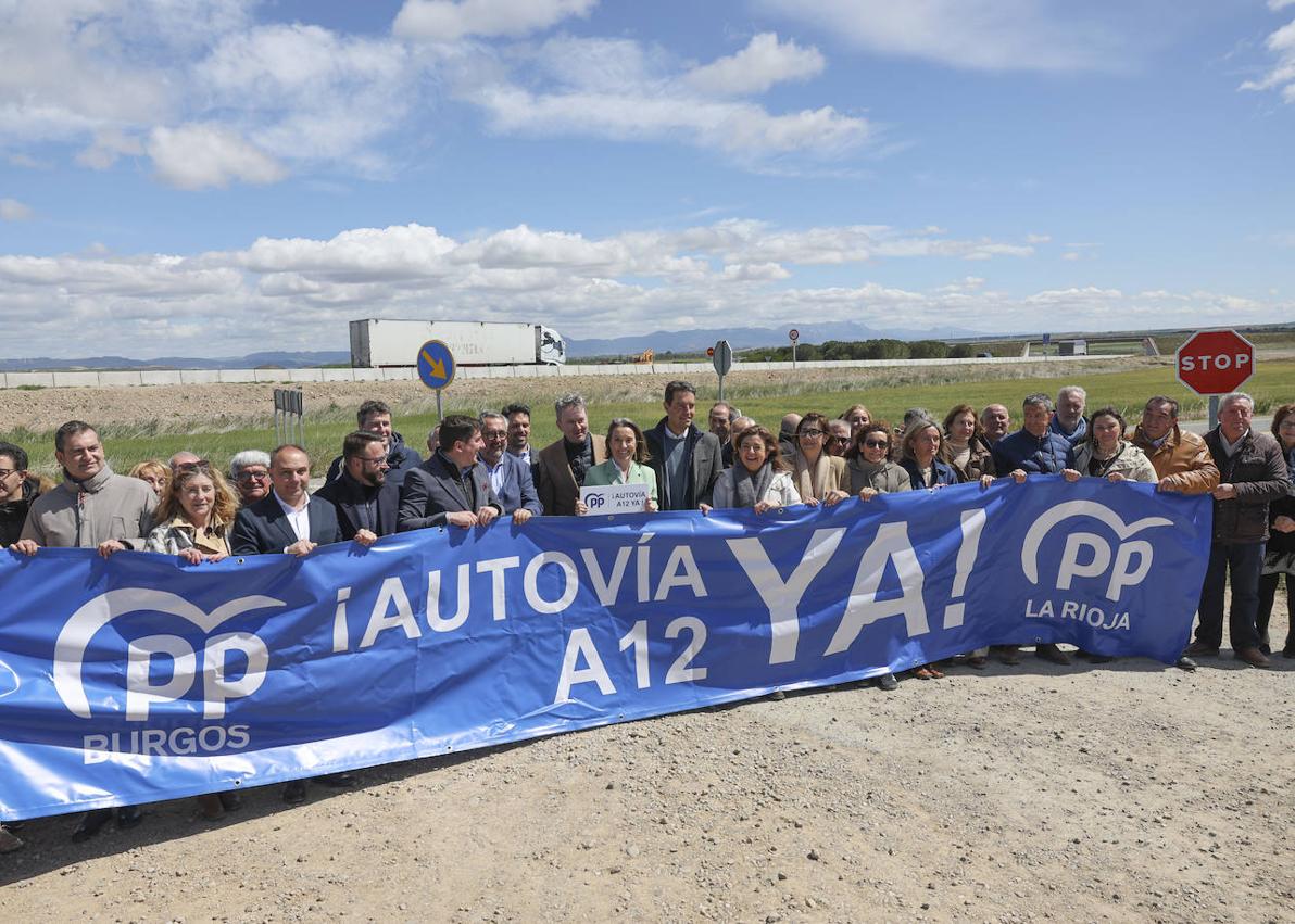 Imagen secundaria 1 - El PP solicita al Gobierno que finalice las obras de la A-12