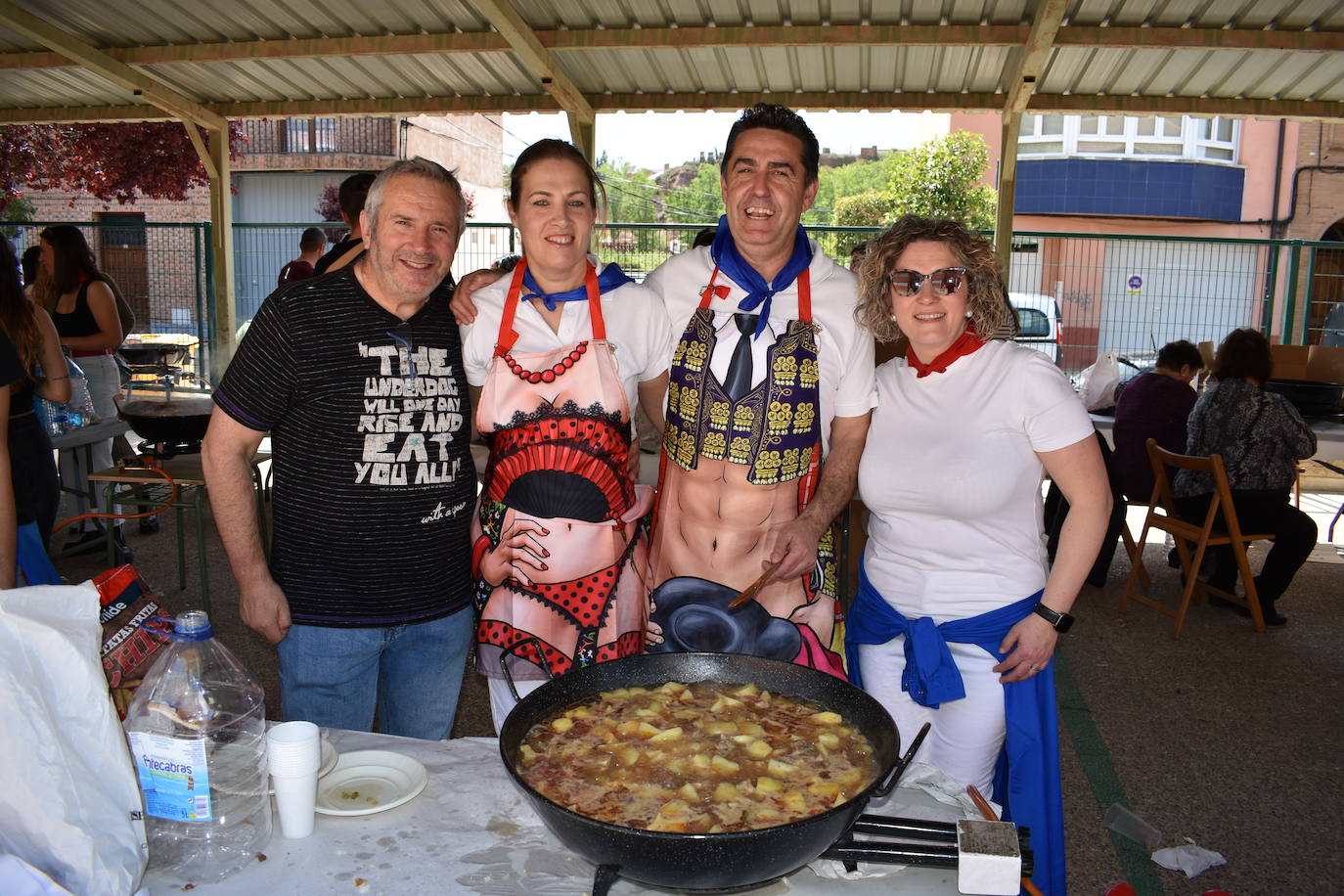 Los ranchos reunieron a 400 personas en Quel