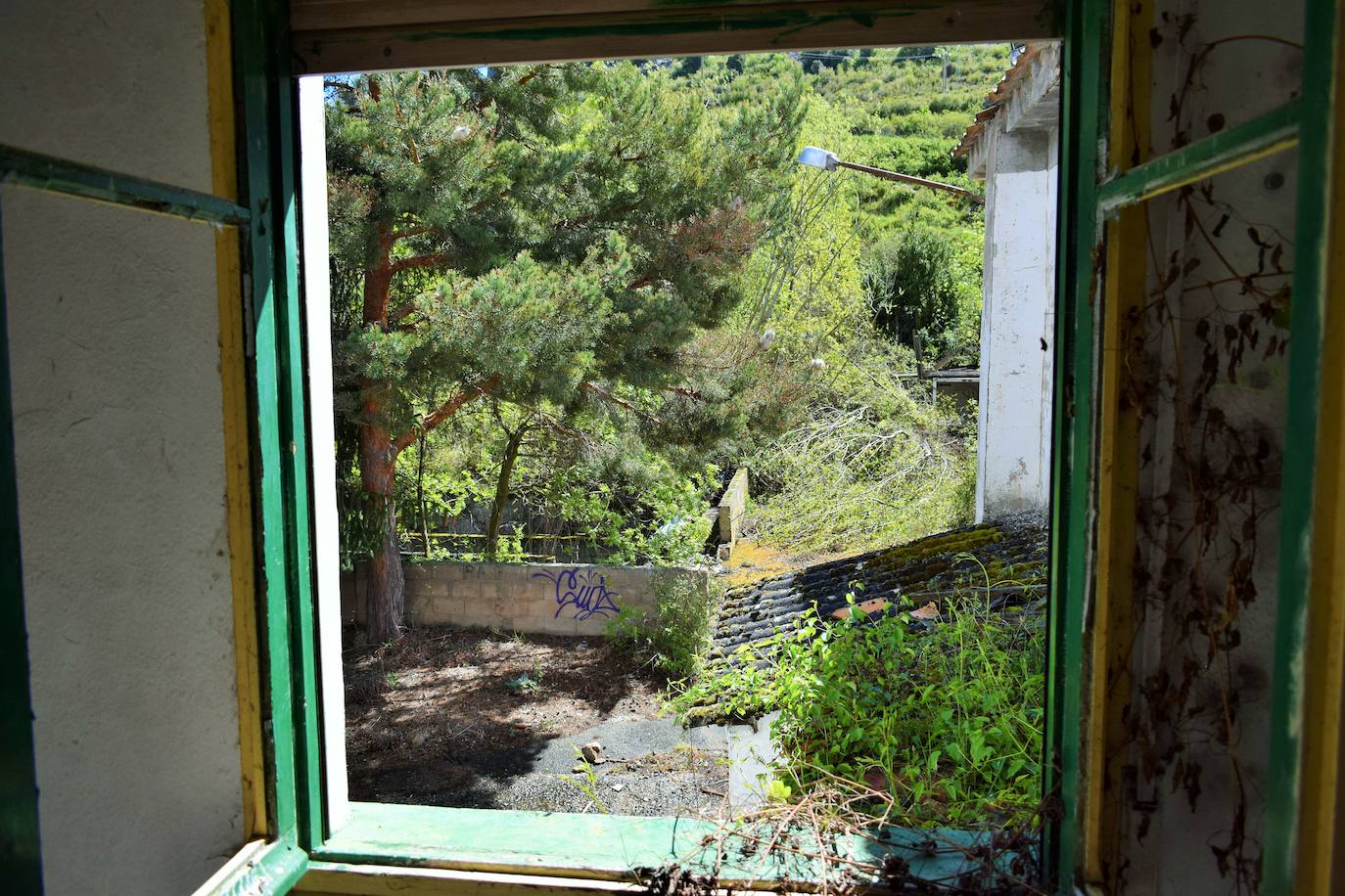 Las imágenes del estado de abandono de la piscifactoria