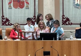 'Diputados por un día', pleno infantil en el Parlamento de La Rioja