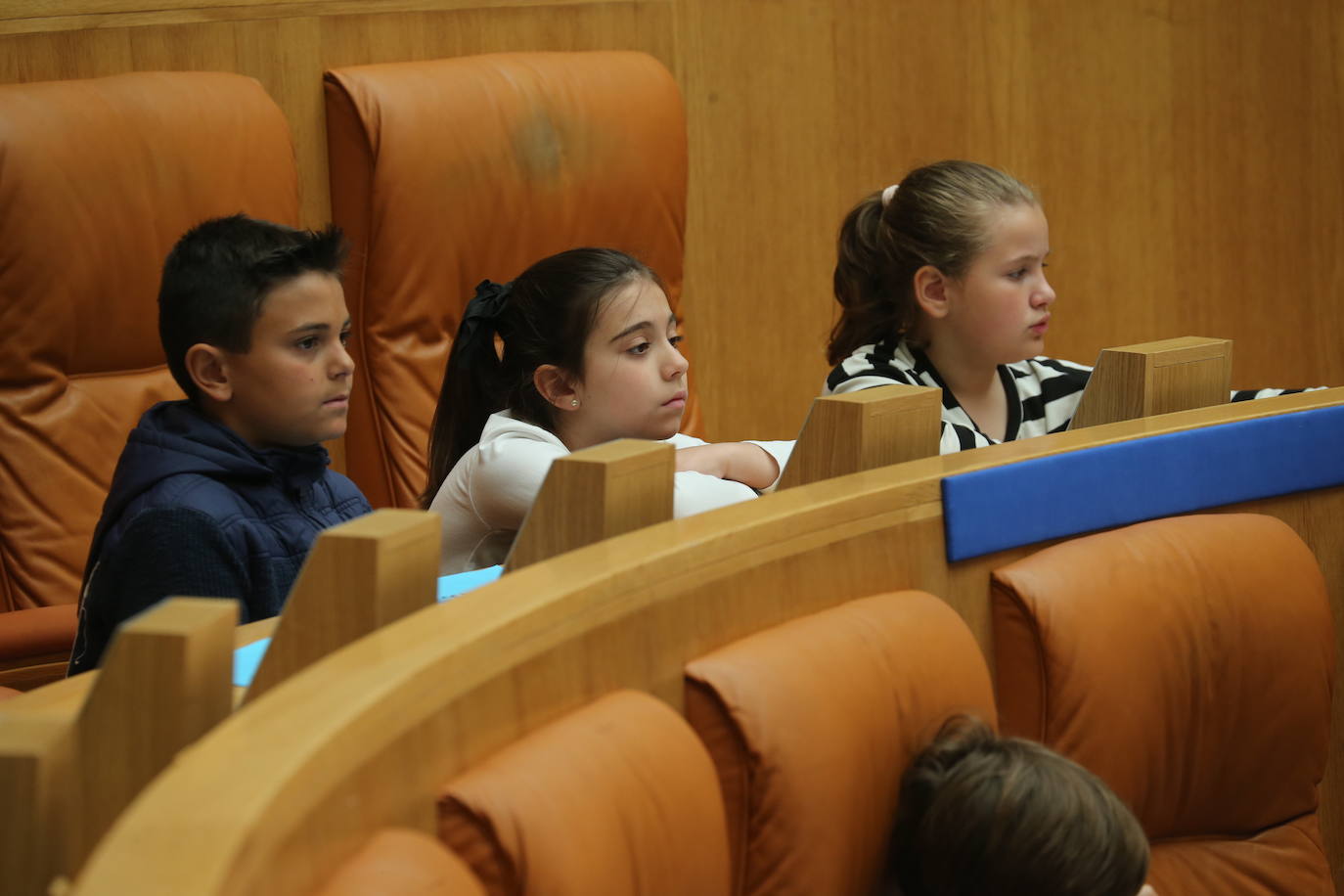 El Parlamento de La Rioja acoge la celebración del Pleno infantil