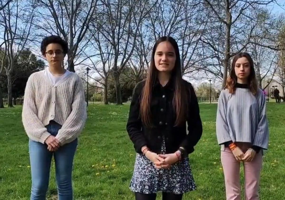 Valeria Villamor, Raquel de Ángel y Erika Jiménez, creadoras del proyecto HER.