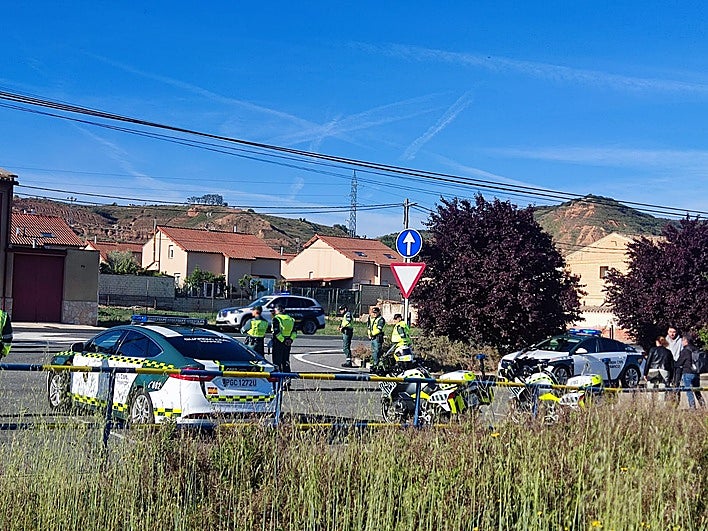 Control de la Guardia Civil en Recajo.