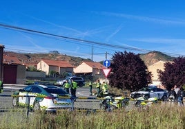 Control de la Guardia Civil en Recajo.