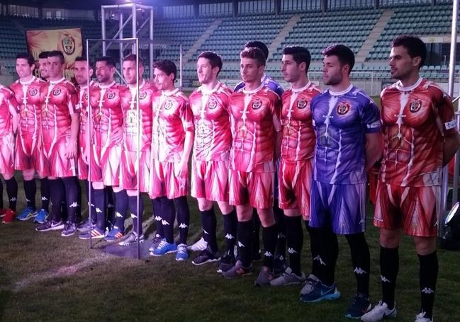 El Deportivo Palencia se dejó literalmente la piel en su camiseta.