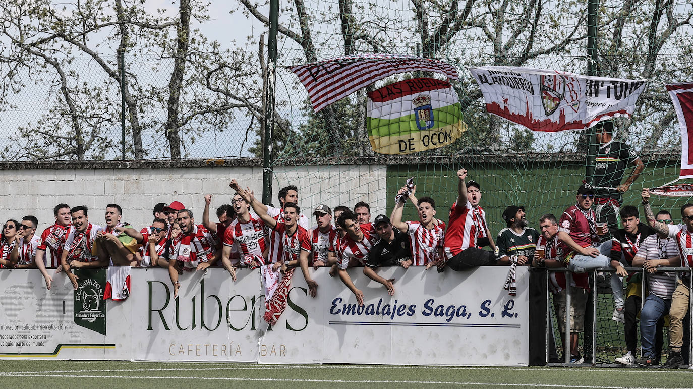 Las imágenes de la afición de la UDL en Guijuelo