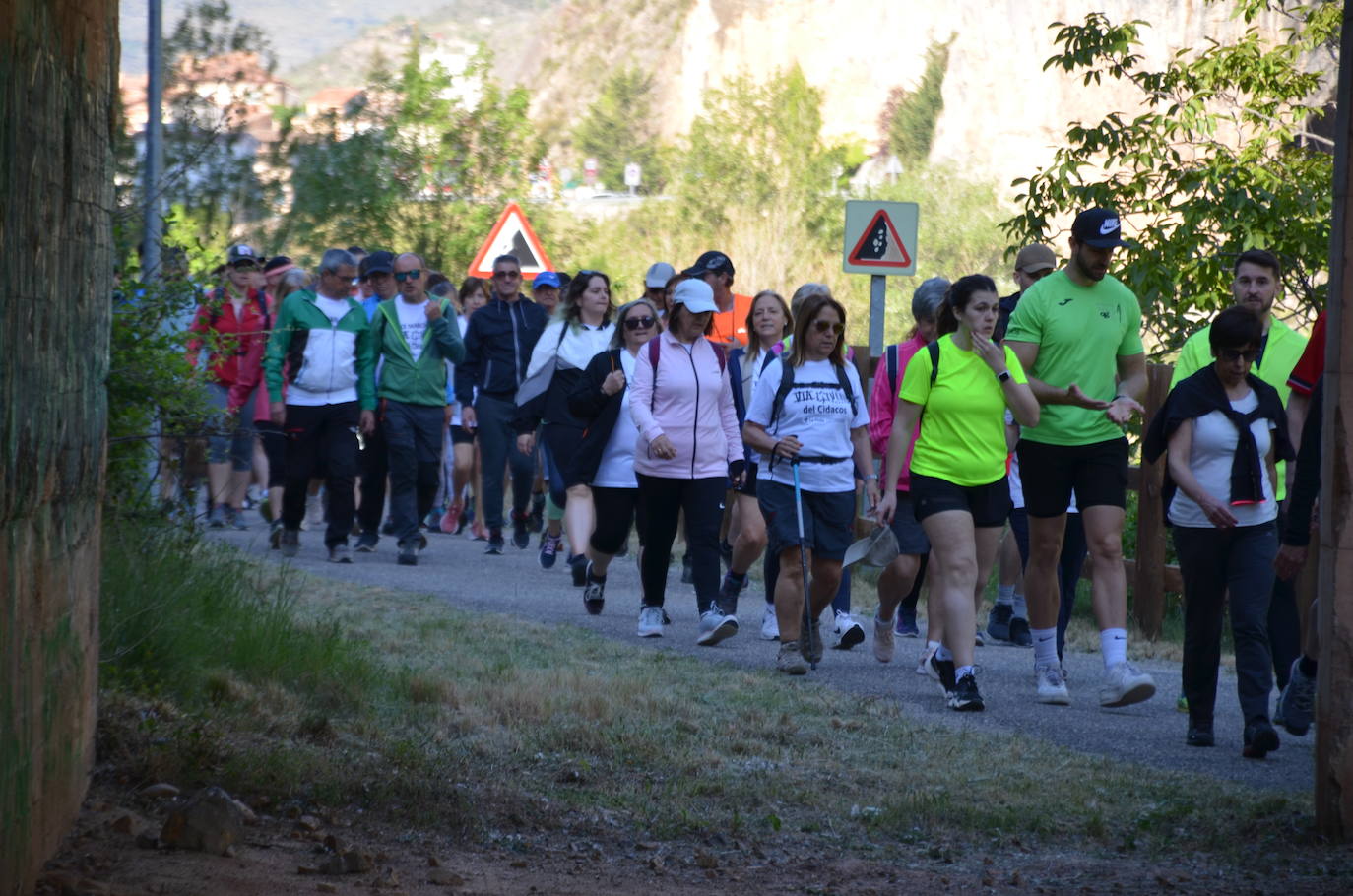 La XX edición de la Marcha por la Vía Verde del Cidacos