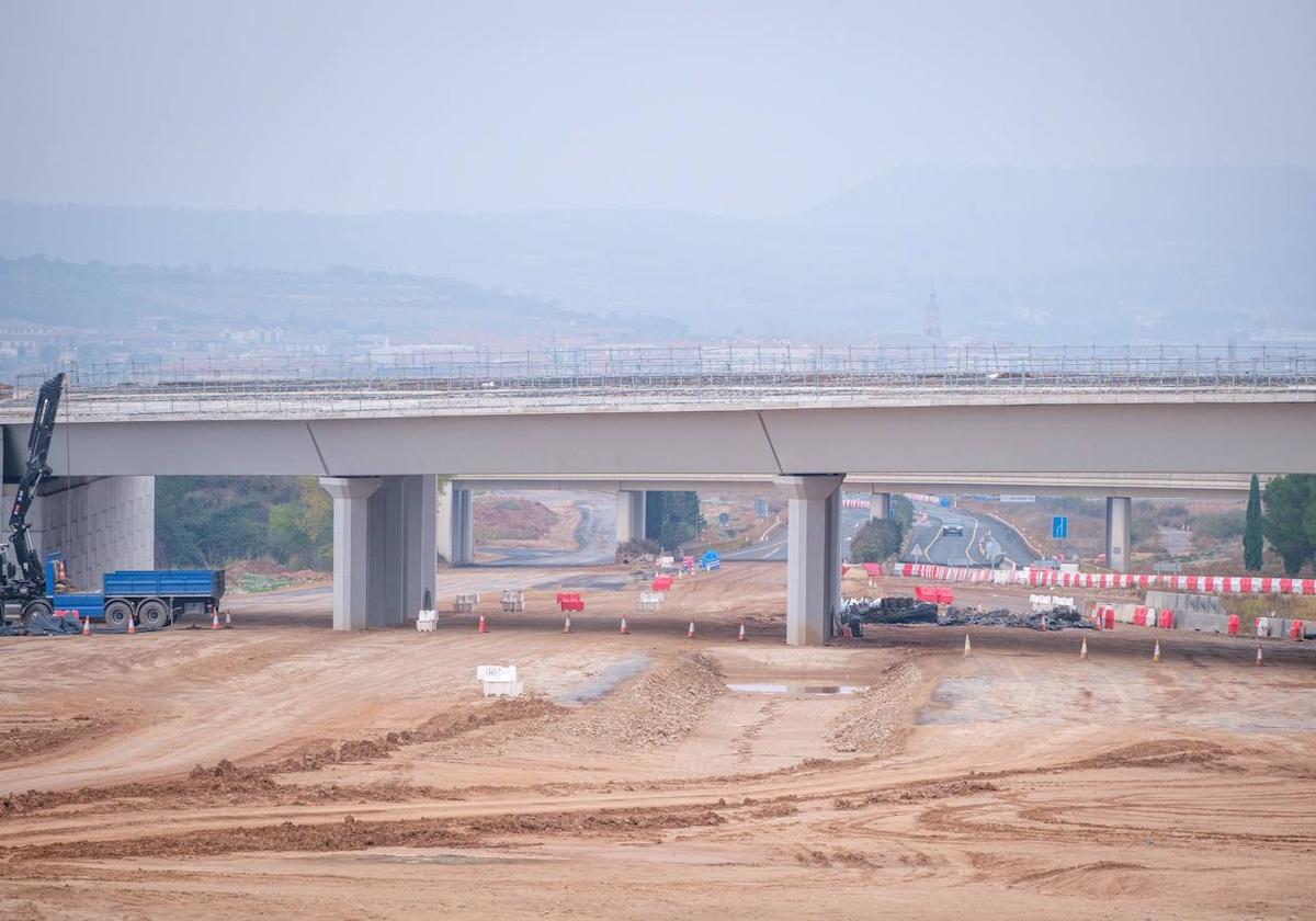 Obras de la Ronda Sur.