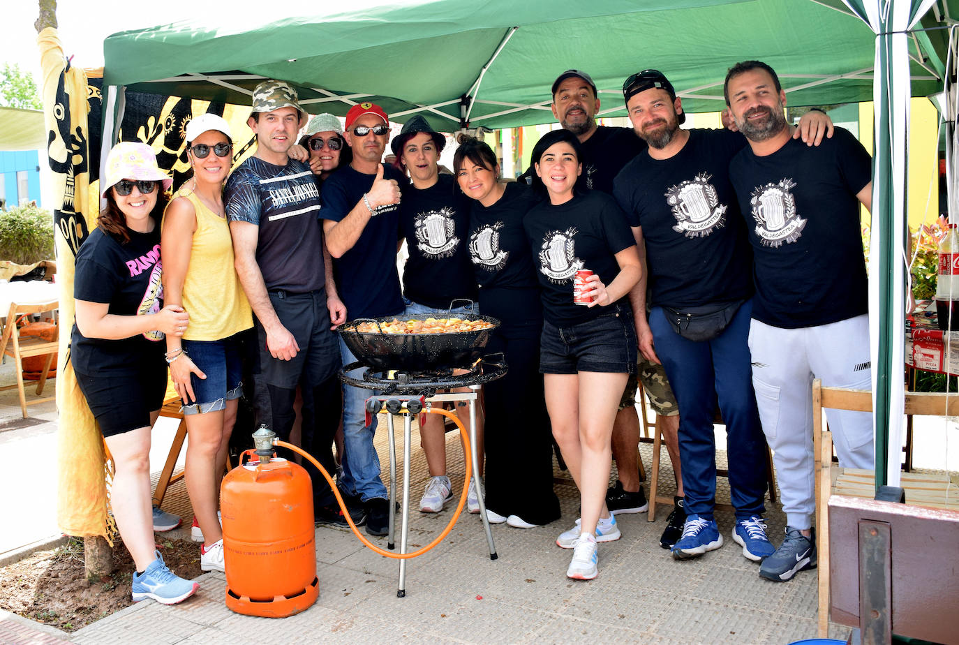 Día de ranchos en las fiestas de Valdegastea