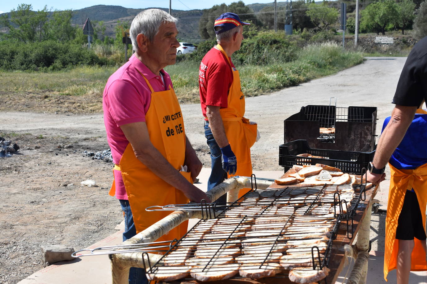 Fiesta del trujal en Igea con 1.500 tostadas para disfrutar