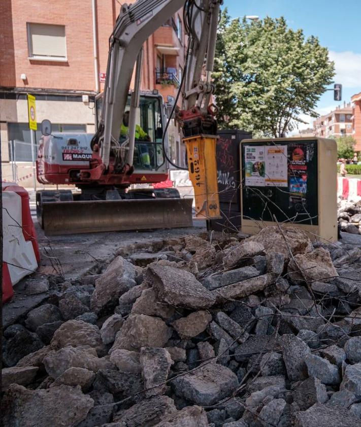 Imagen secundaria 2 - Las obras en los accesos a la &#039;supermanzana&#039; de San José comienzan 13 meses después