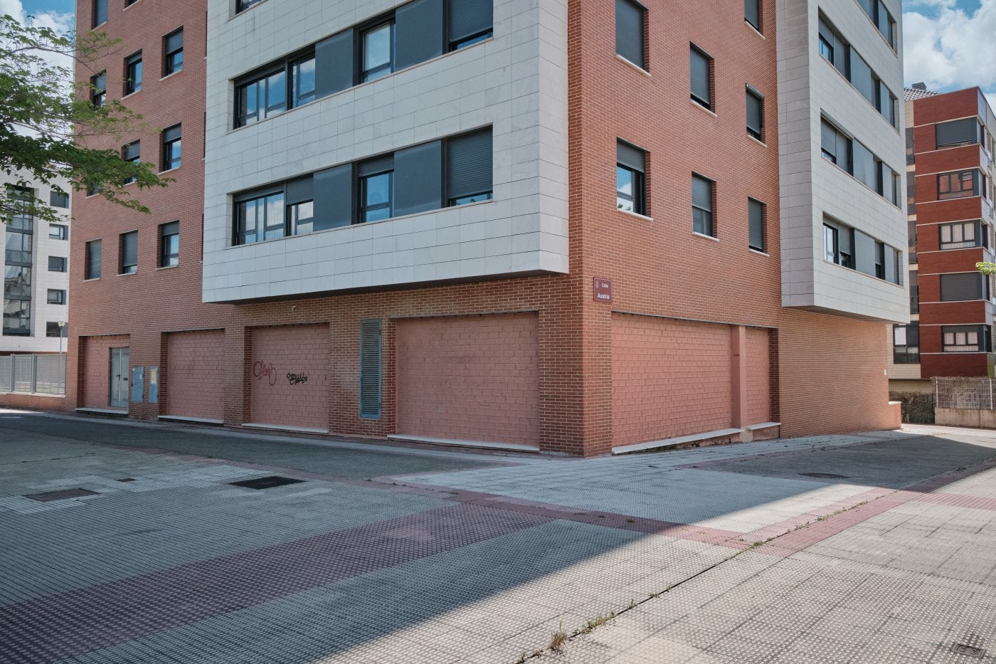 Local de la calle Alemania, donde se tramita el proyecto del nuevo 'salón del reino'.
