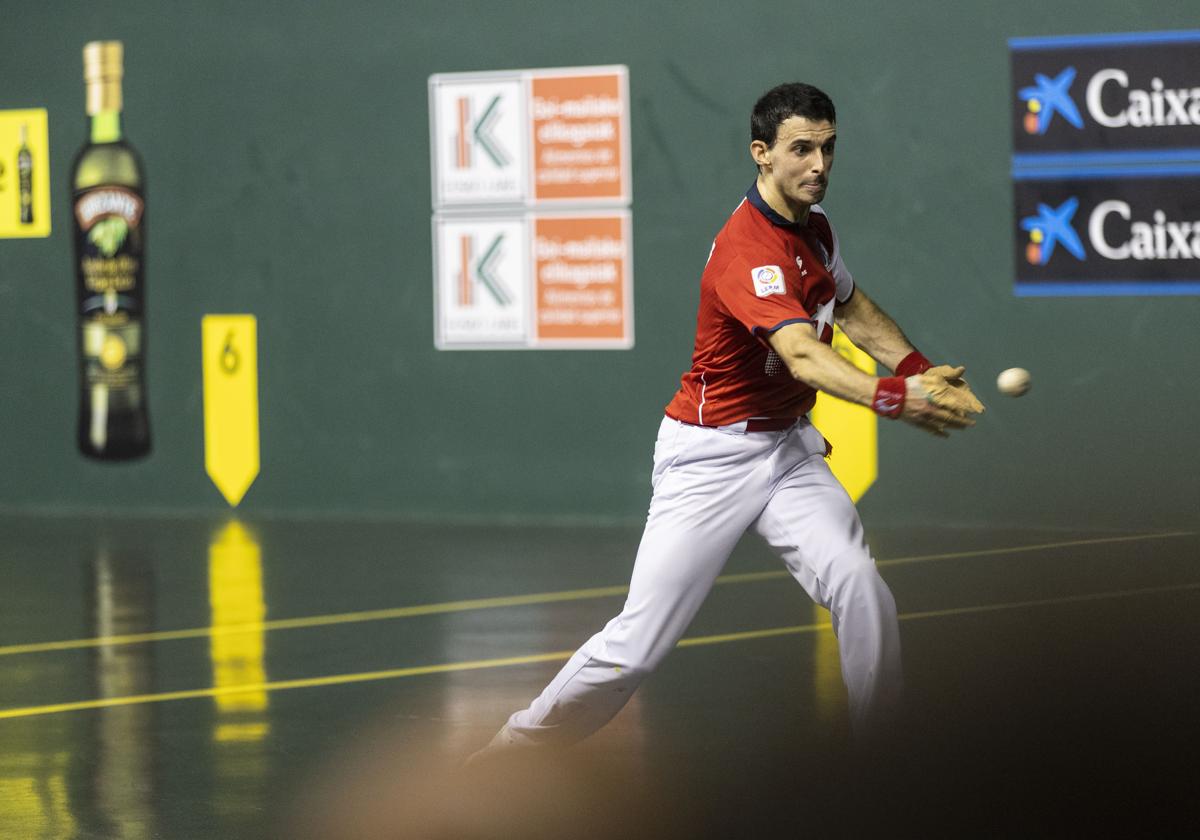 Altuna, durante un partido anterior