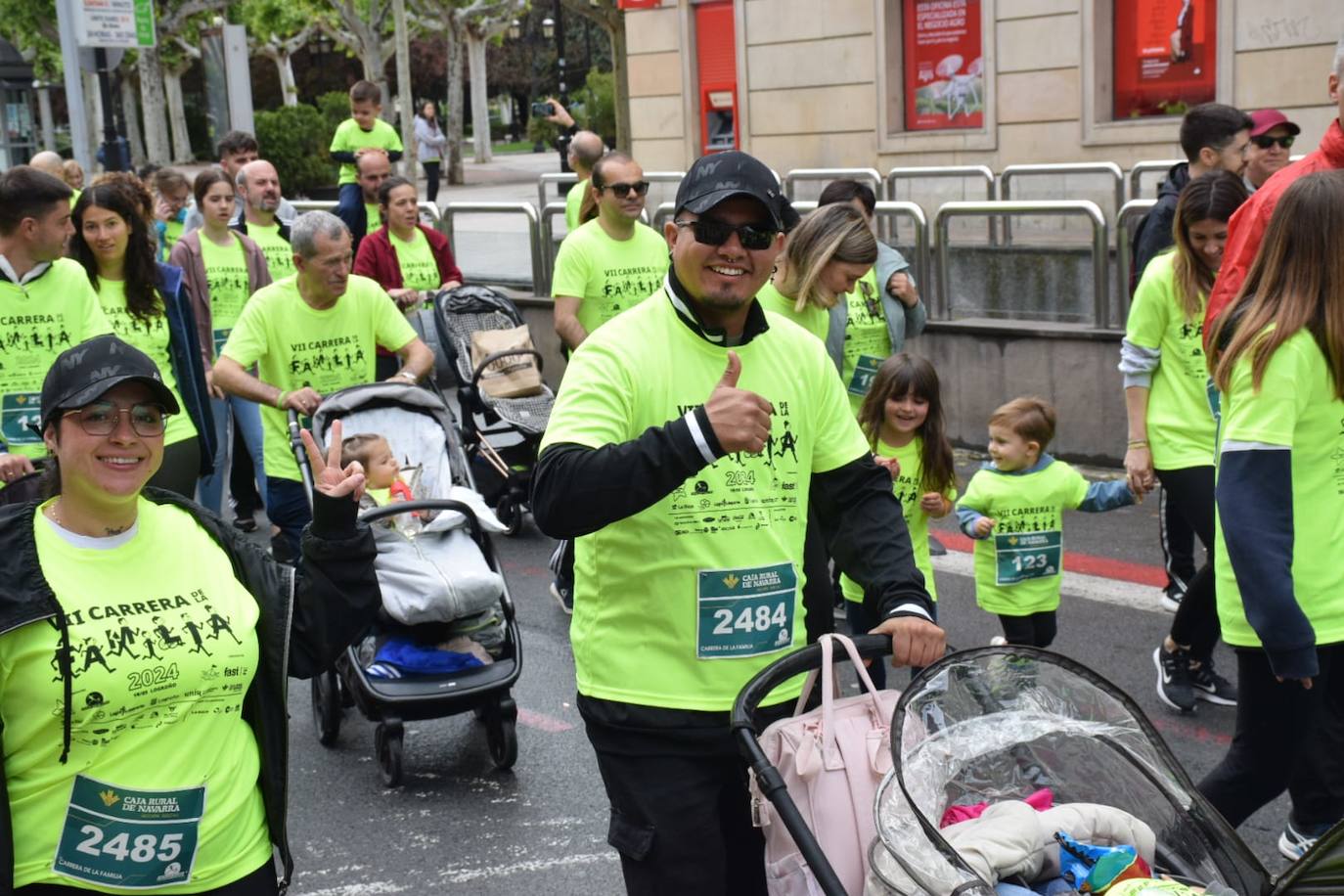 La Carrera de la Familia recorre las calles de Logroño con espíritu solidario