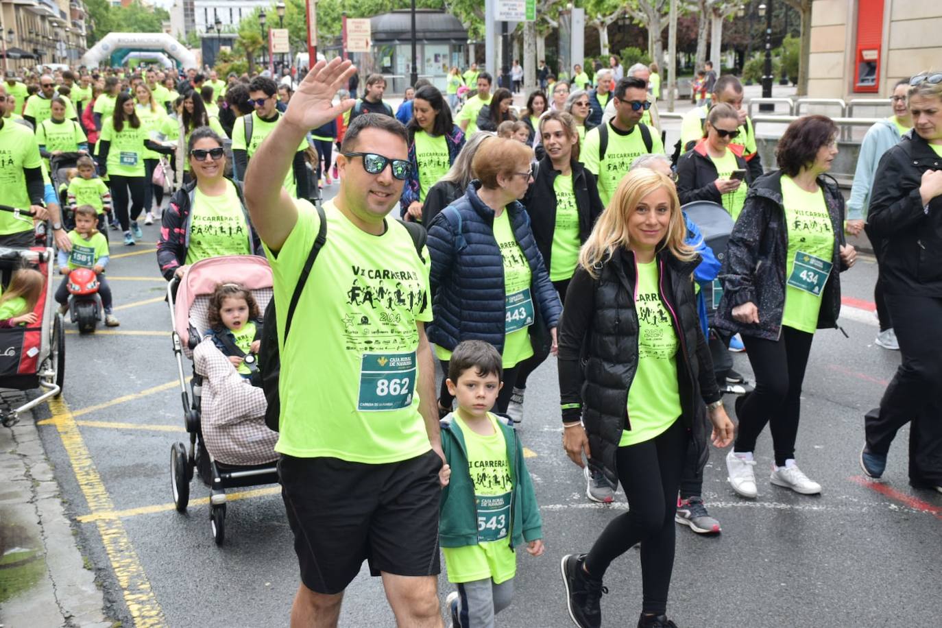 La Carrera de la Familia recorre las calles de Logroño con espíritu solidario