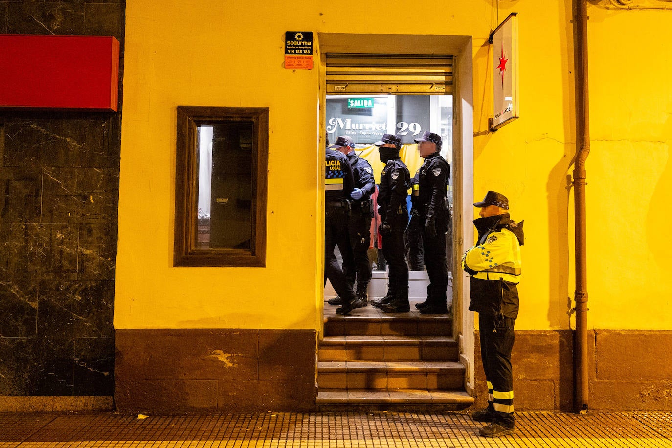 De patrulla por las calles de Logroño