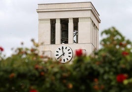 Reloj de Ibercaja.