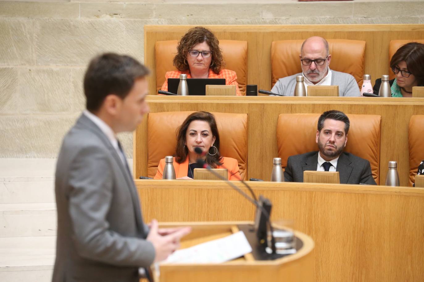 Las imágenes del pleno del Parlamento