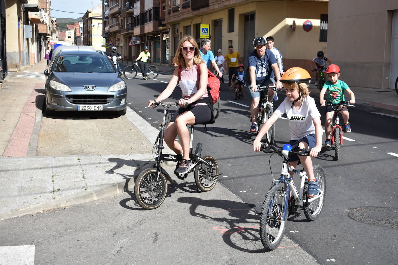 Ochenta ciclistas en el Día de la bici de Quel