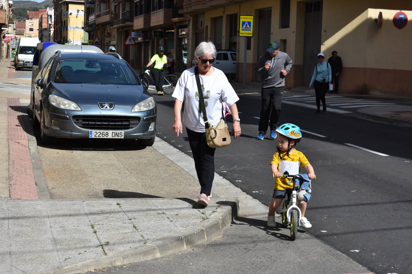 Ochenta ciclistas en el Día de la bici de Quel