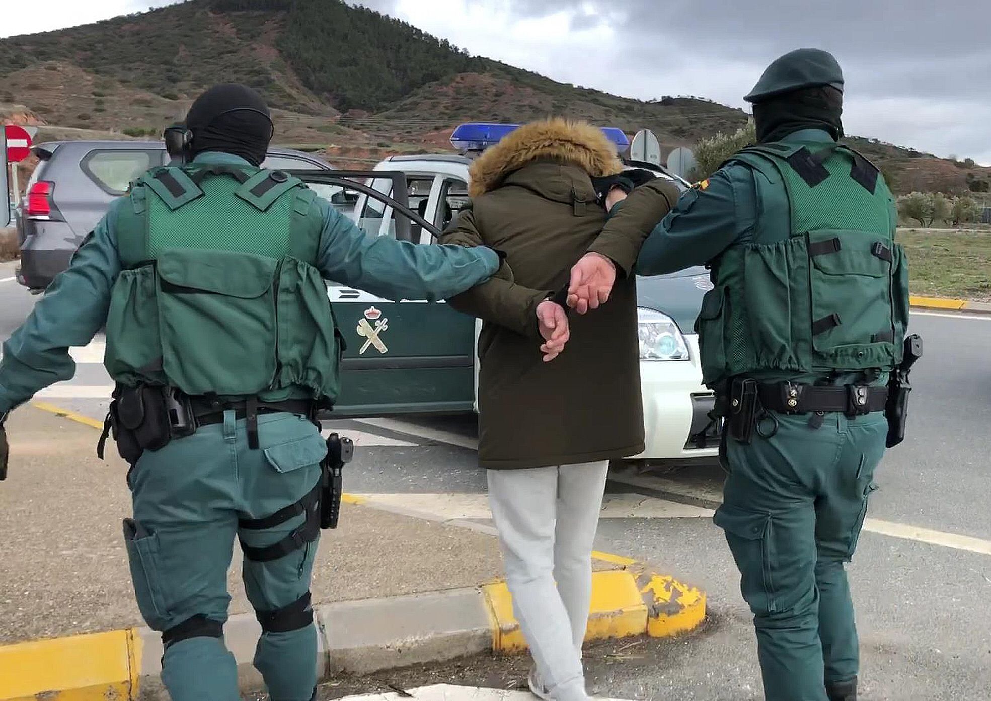 Una imagen de la operación antidroga de 2018.