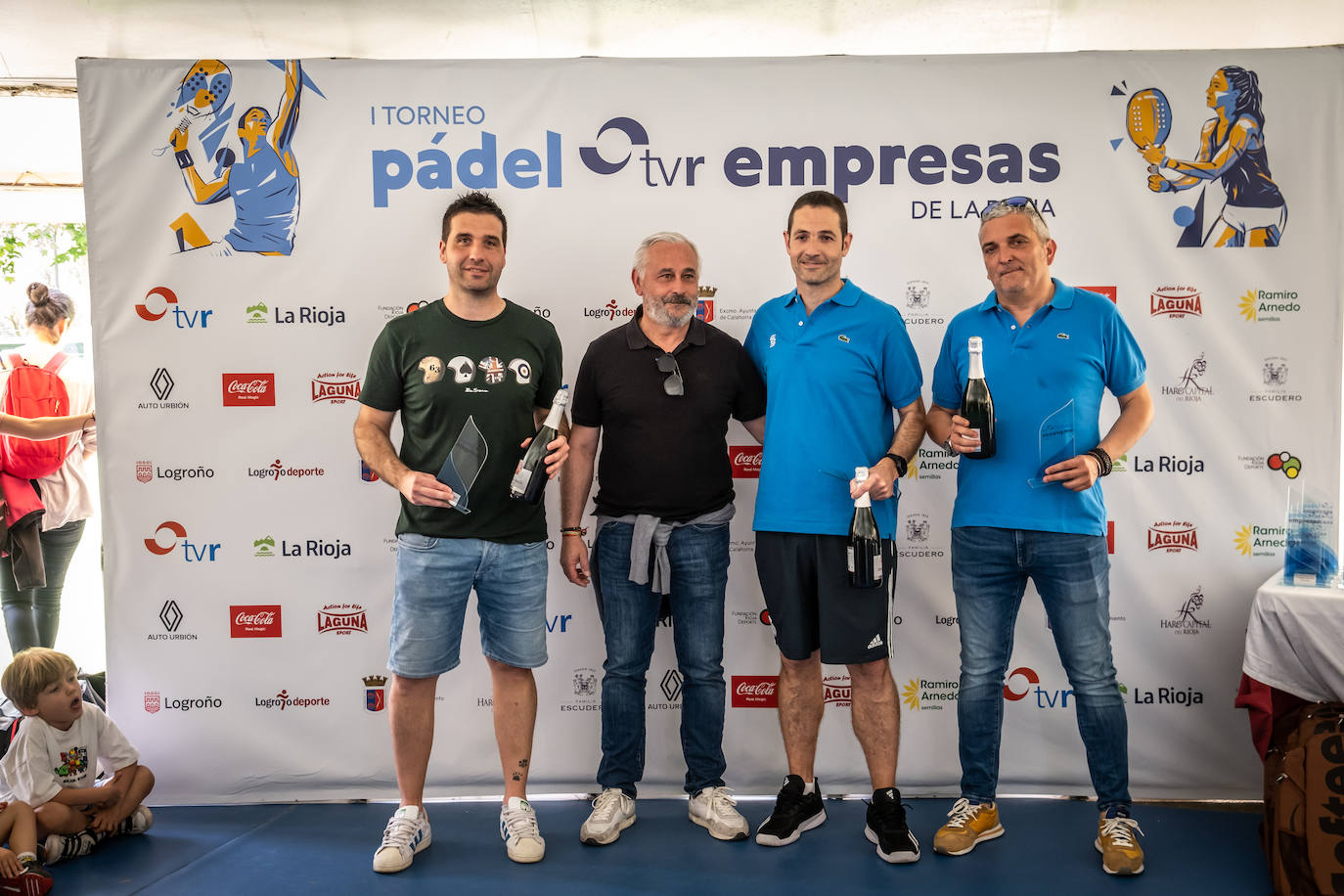 Entrega de premios del Torneo Empresas de La Rioja