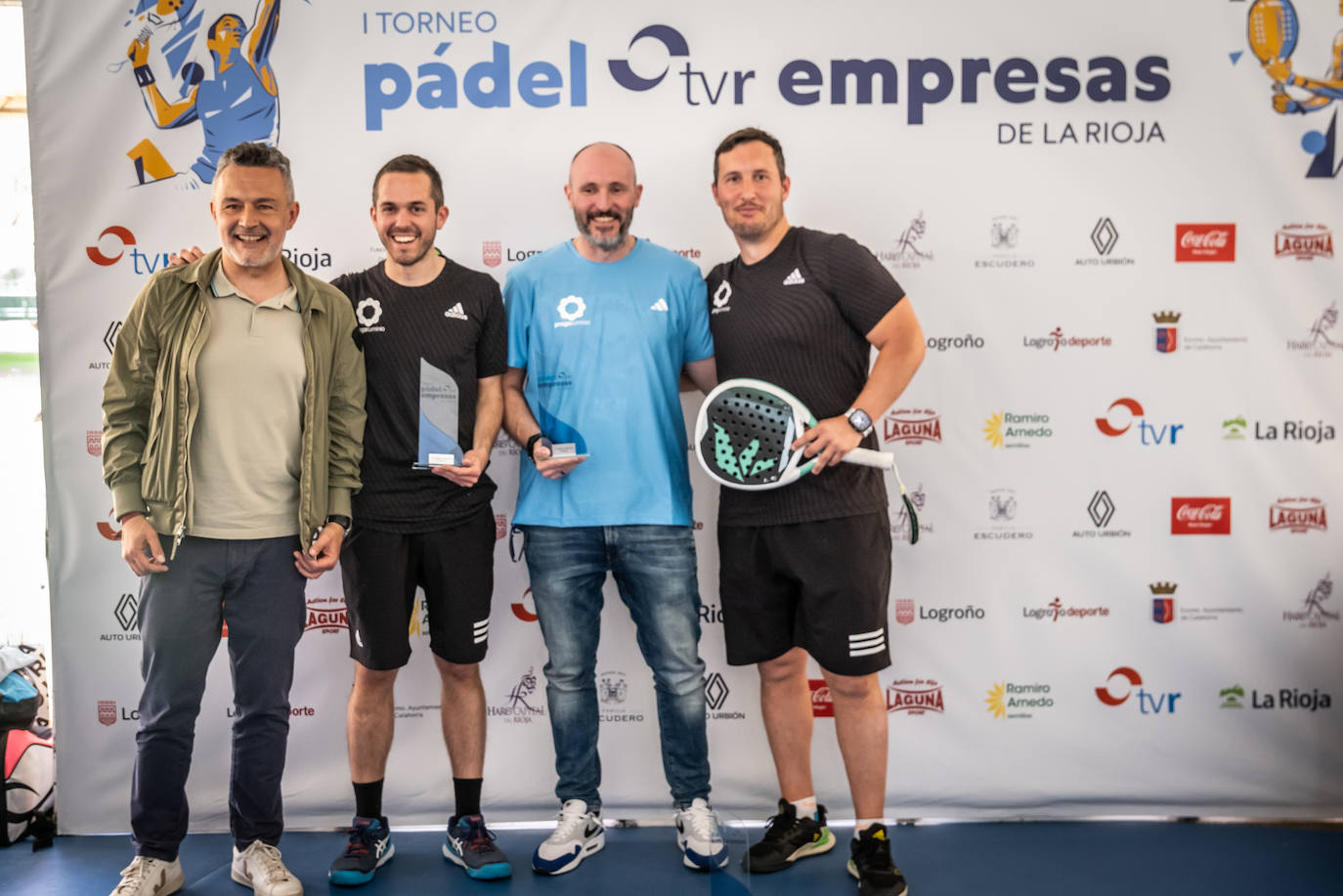 Entrega de premios del Torneo Empresas de La Rioja