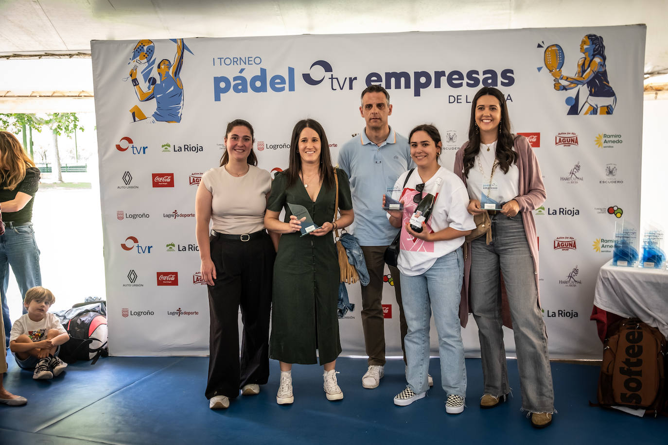 Entrega de premios del Torneo Empresas de La Rioja