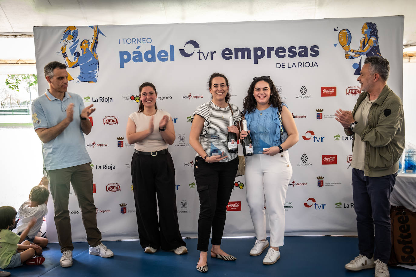 Entrega de premios del Torneo Empresas de La Rioja