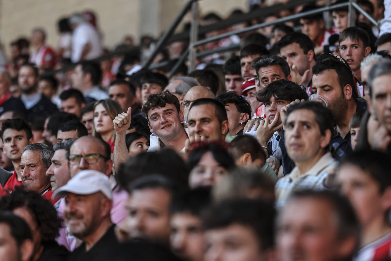 Las imágenes de los aficionados en Las Gaunas