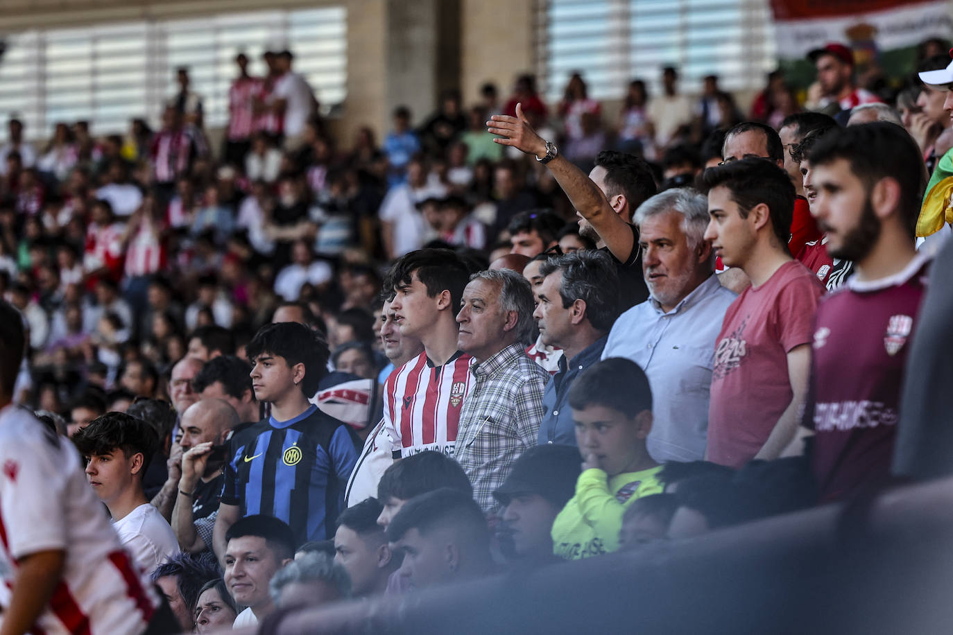 Las imágenes de los aficionados en Las Gaunas