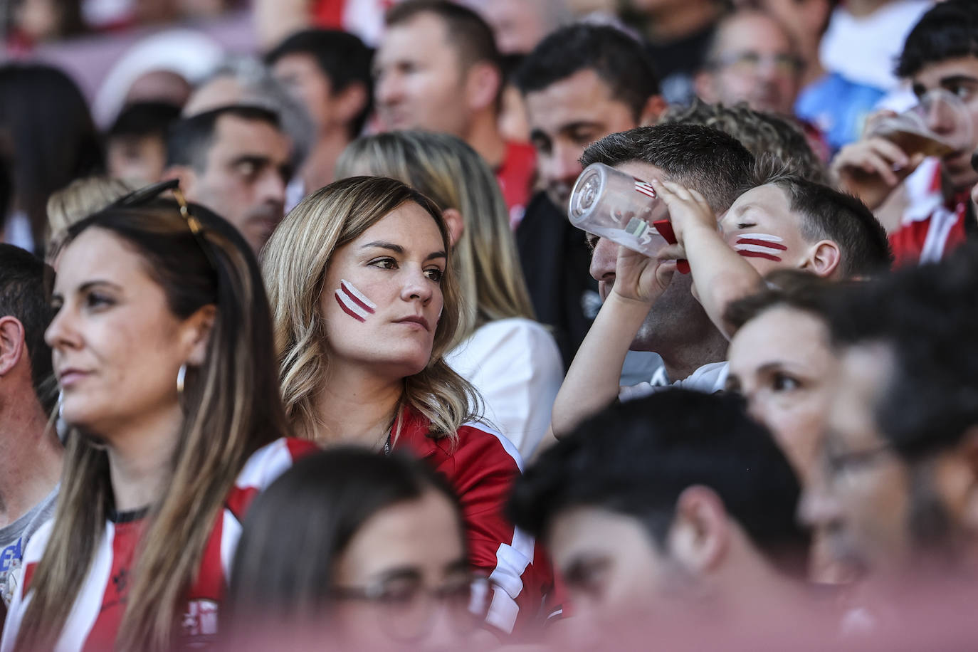 Las imágenes de los aficionados en Las Gaunas