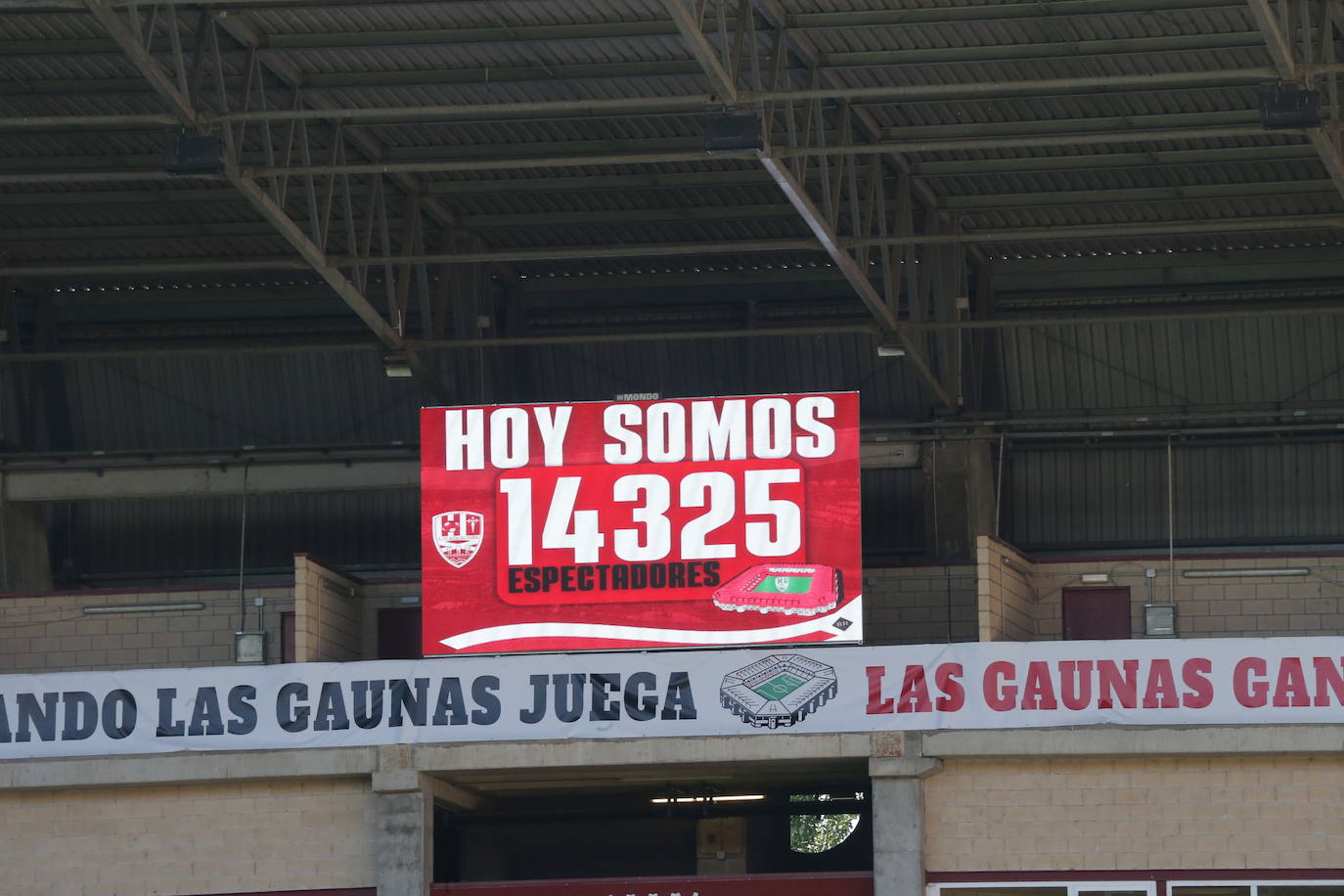 Las imágenes de los aficionados en Las Gaunas