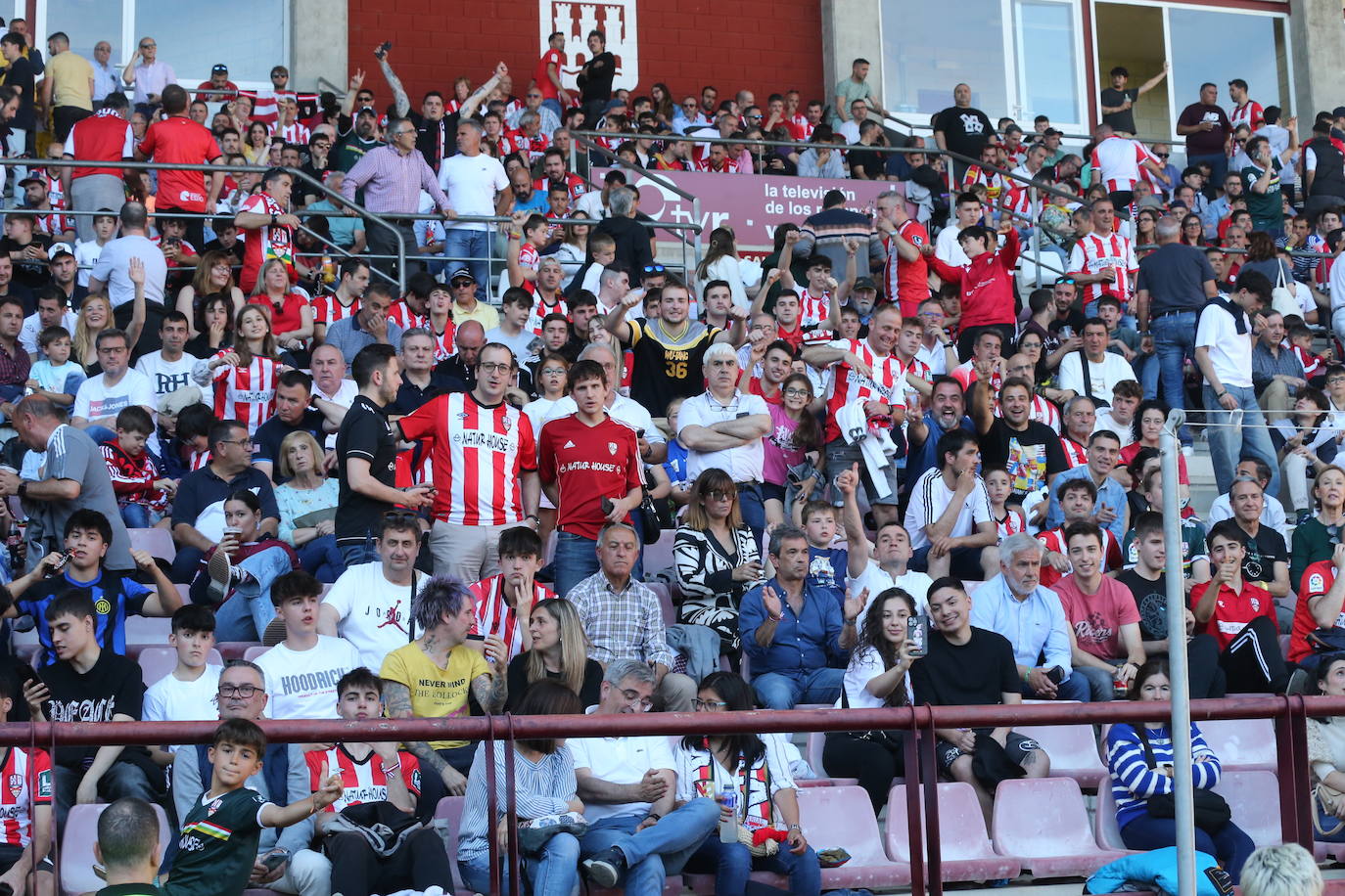 Las imágenes de los aficionados en Las Gaunas