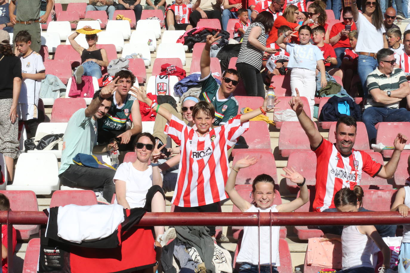 Las imágenes de los aficionados en Las Gaunas
