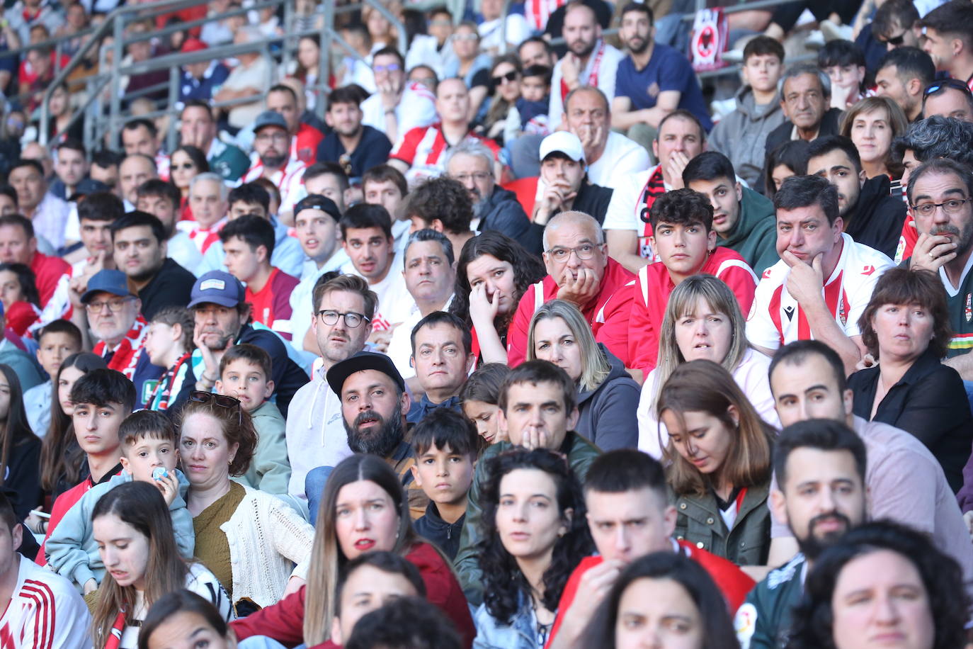 Las imágenes de los aficionados en Las Gaunas